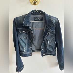 Amethyst Jeans Dark Blue Denim Jacket